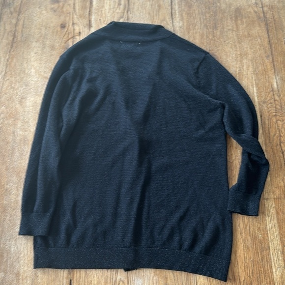 Carmen Marc Valvo BLACK CARDIGAN - Picture 6 of 7